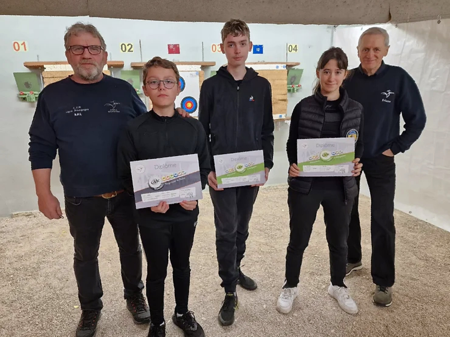 Trois jeunes du Creusot en stage Régional