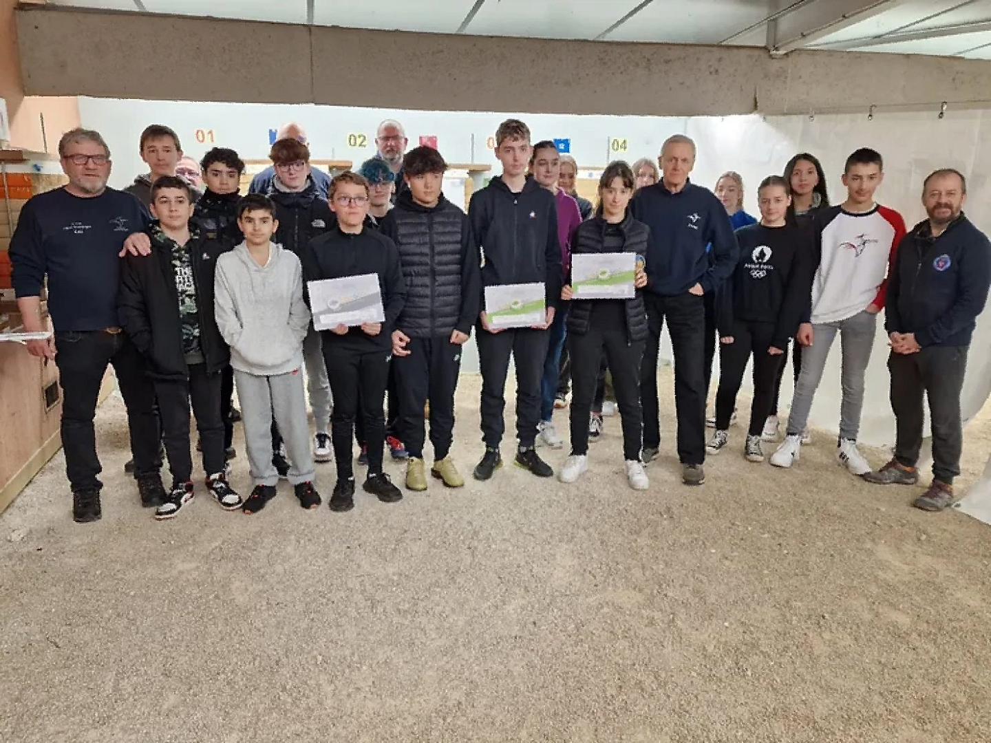 Trois jeunes du Creusot en stage Régional