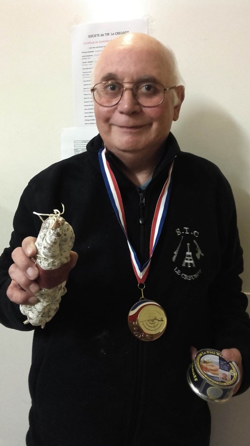 Pierre Lejeune a reçu sa médaille
