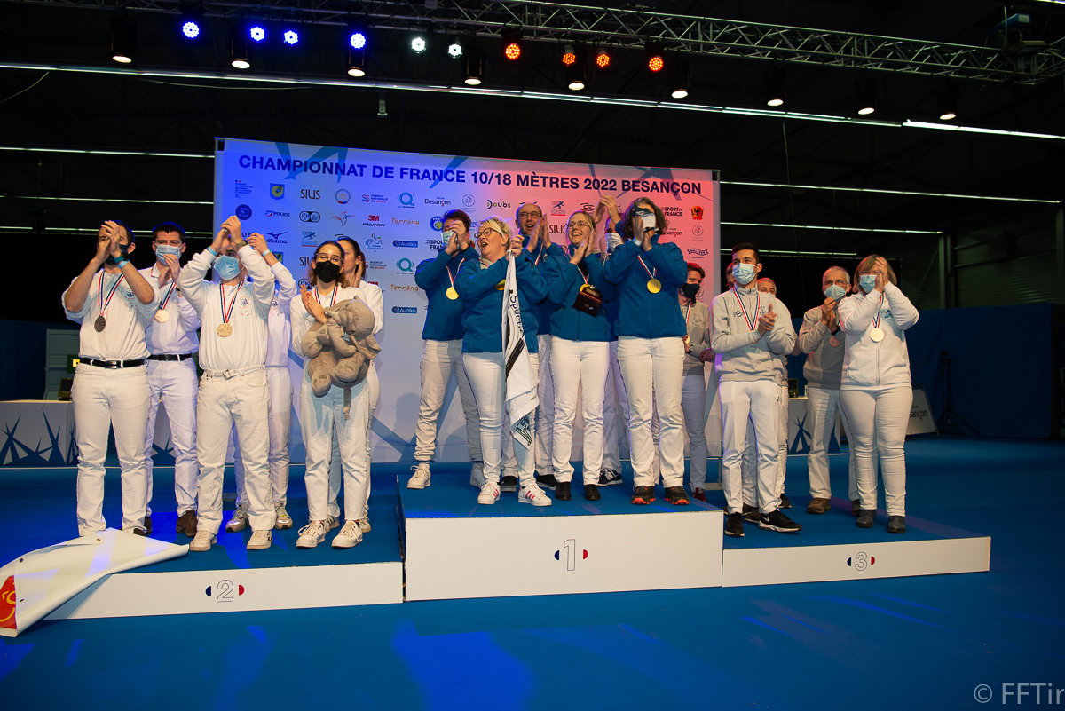 Résultats complets des creusotins aux Championnats de France Indoor de Besançon 2022