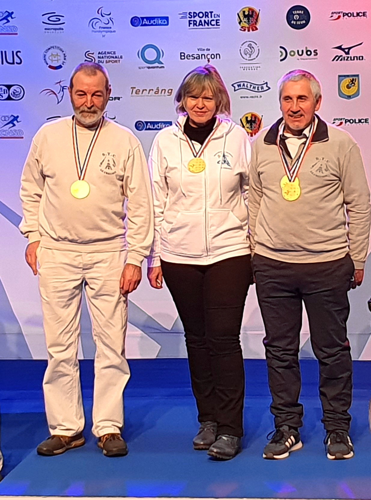 Résultats complets des creusotins aux Championnats de France Indoor de Besançon 2022