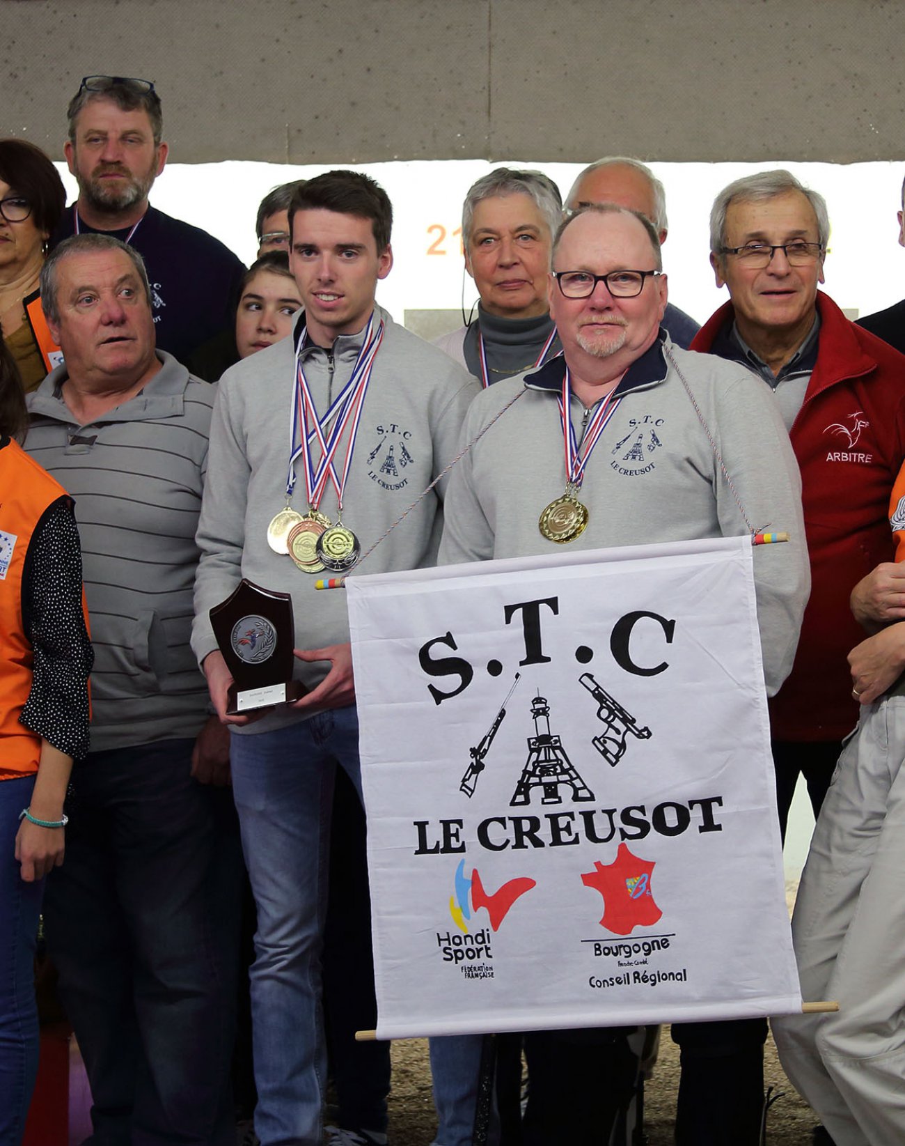 20171202 stc71 tir sportif resultats des tireurs creusotins aux championnats de bourgogne indoor a auxonne 01