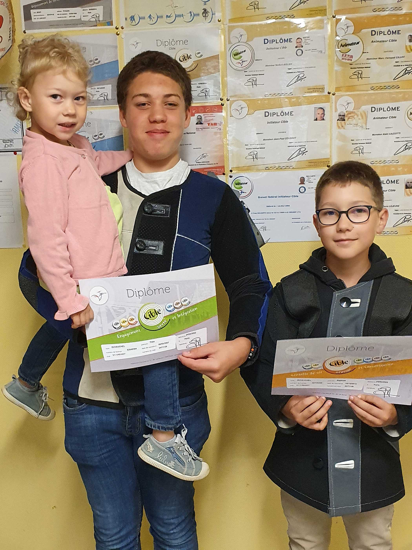 Record d’obtention de diplômes cibles Couleurs pour la STC.